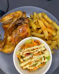 Quarter chicken + chips